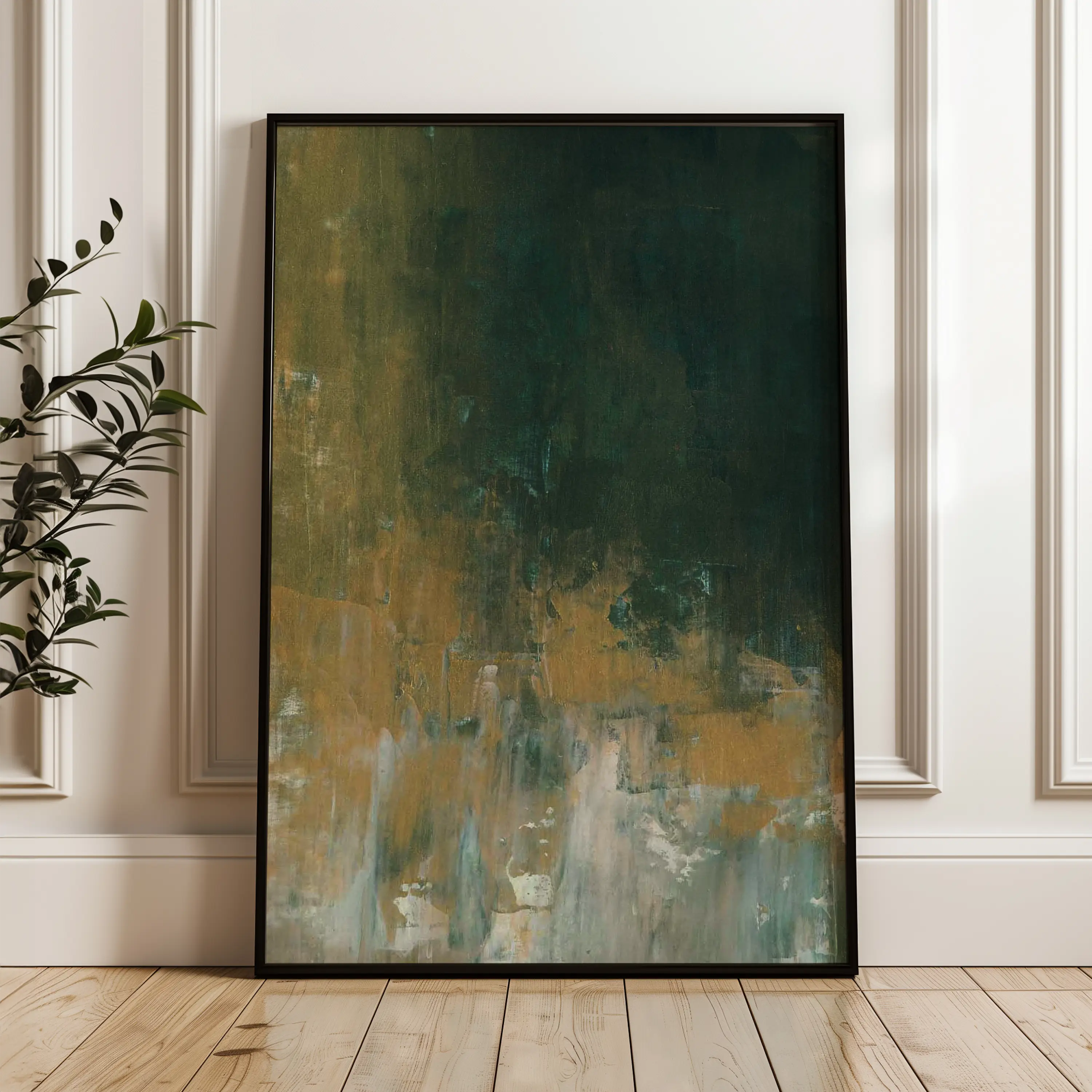 Abstract Canvas Wall Art WAD236-A 90 x 60 cm / Stretched on hidden frame