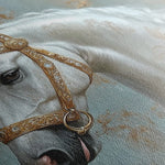 Horses 236 Canvas Art 90 x 60 cm / Stretched on hidden frame