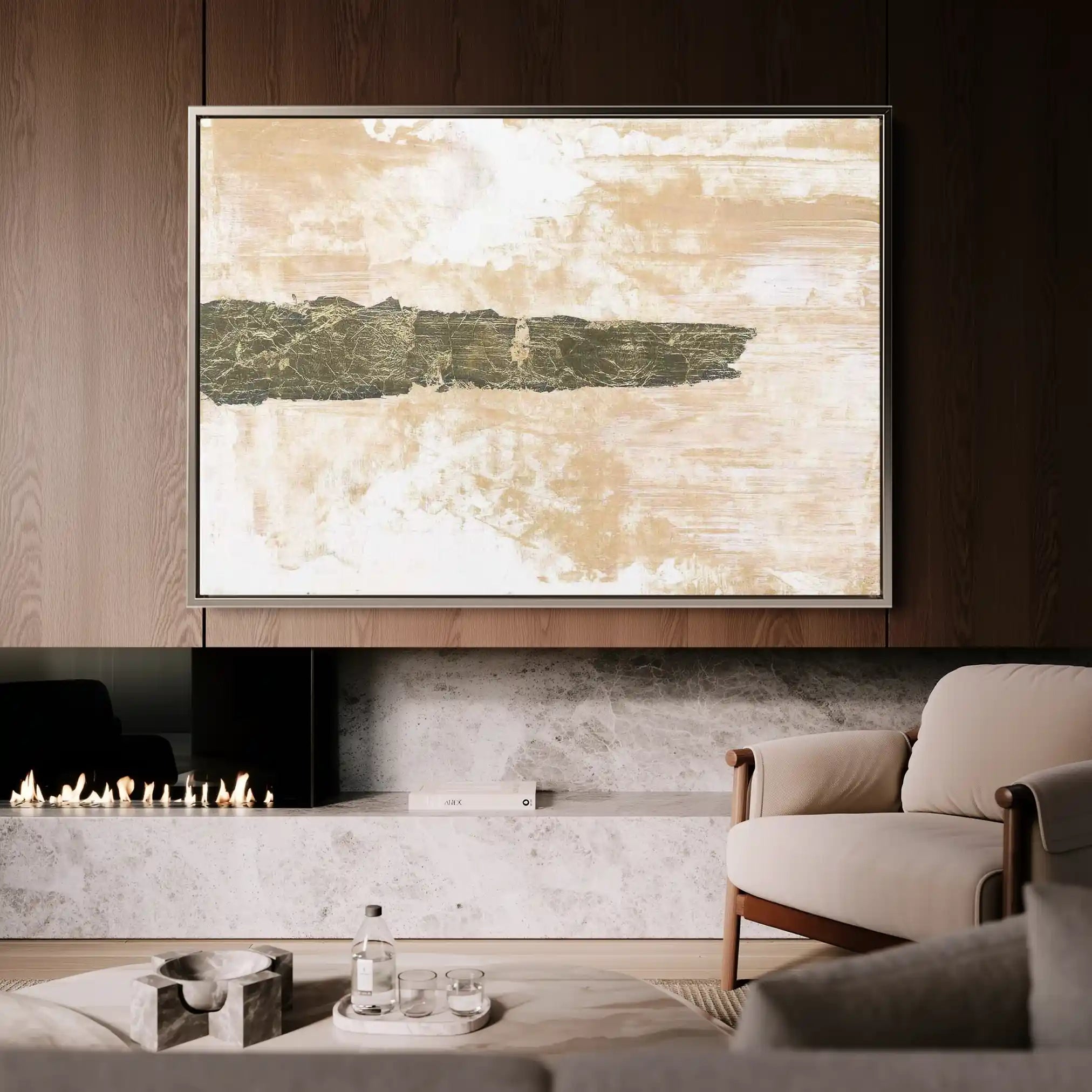Abstract 237 Canvas Art 60 x 40 cm / Stretched on hidden frame
