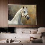 Horses 237 Canvas Art 90 x 60 cm / Stretched on hidden frame