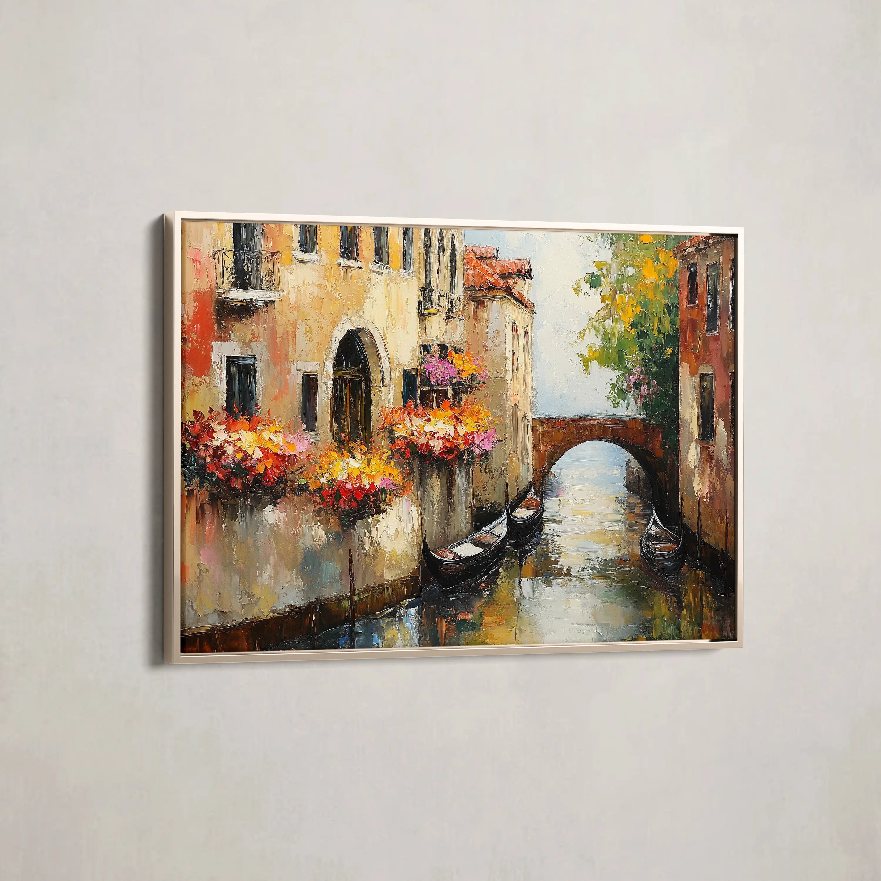 Landscape Canvas Wall Art WAD238-L 90 x 60 cm / Stretched on hidden frame