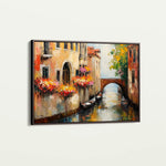 Landscape 238 Canvas Art 90 x 60 cm / Stretched on hidden frame