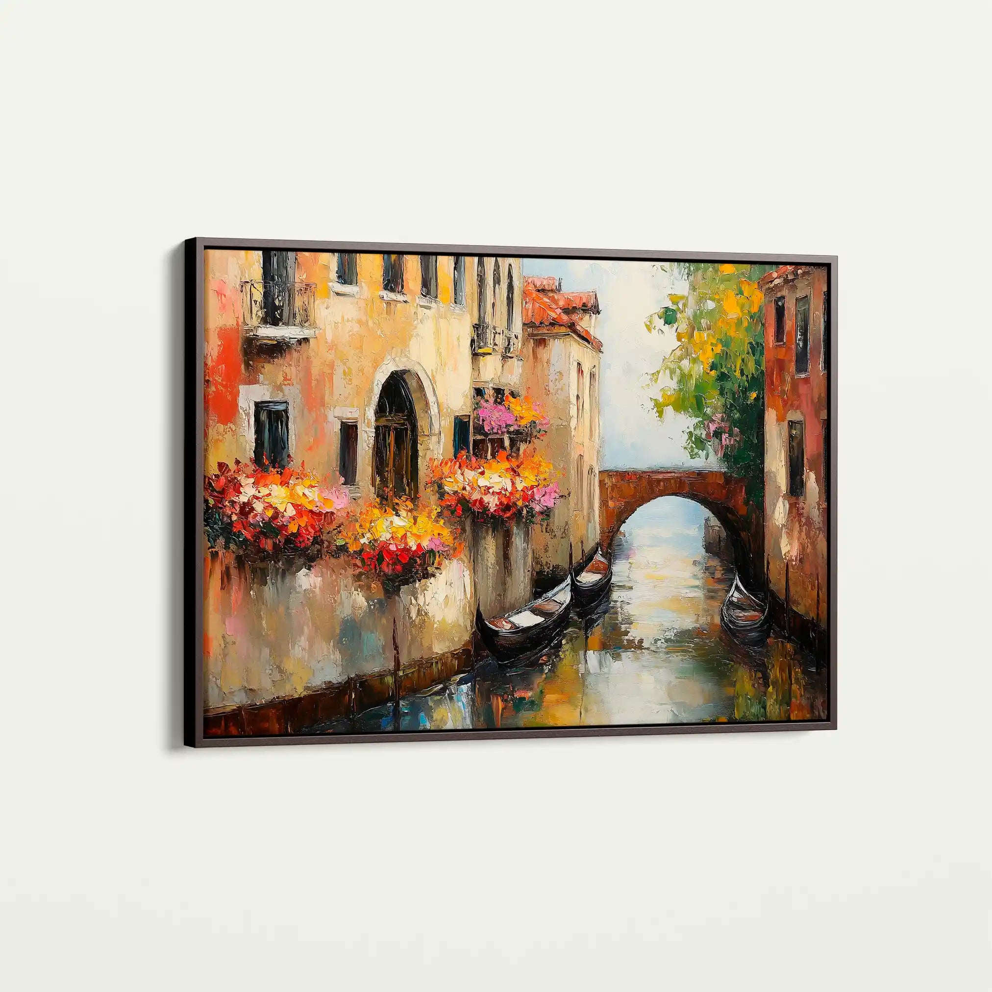Landscape 238 Canvas Art 90 x 60 cm / Stretched on hidden frame