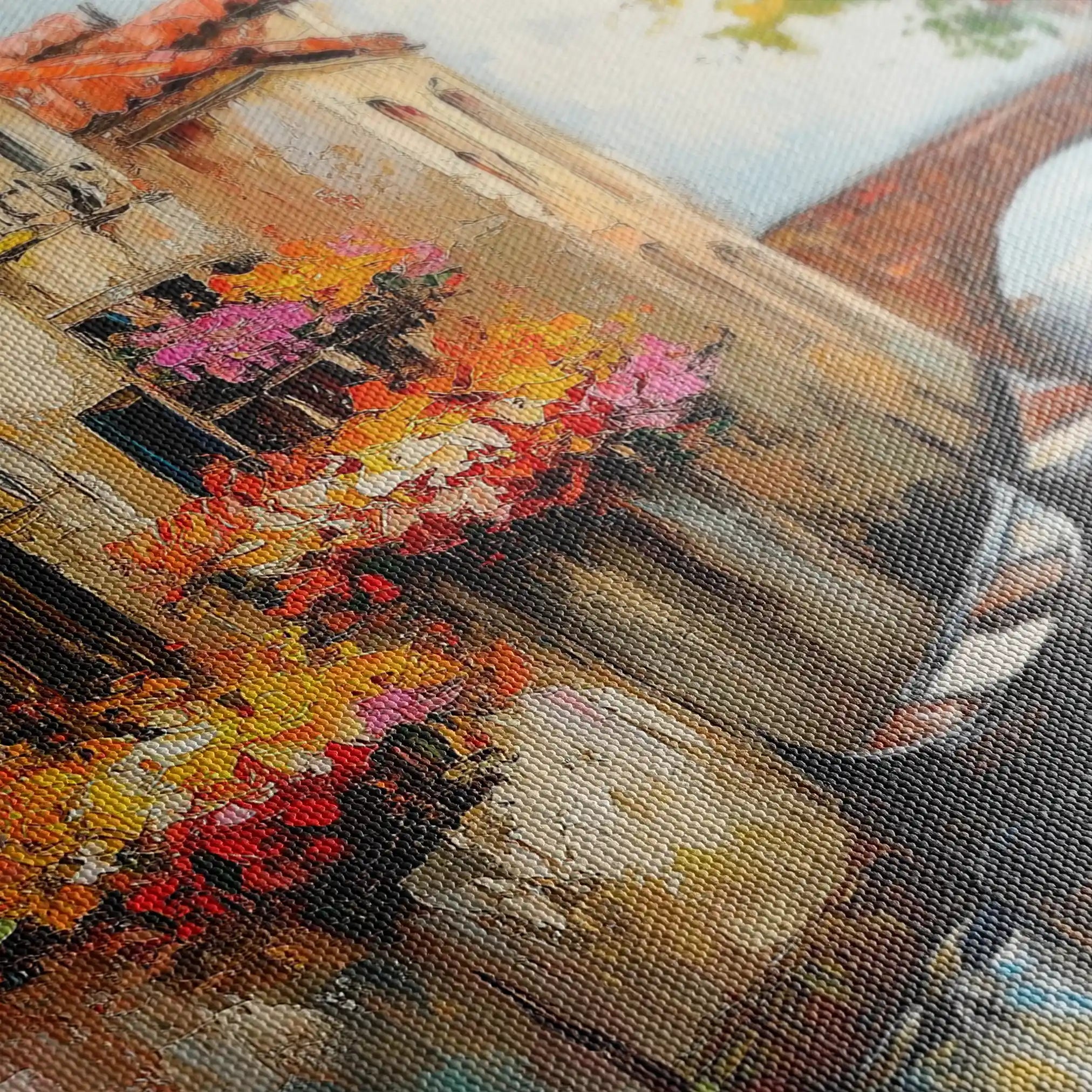 Landscape 238 Canvas Art 90 x 60 cm / Stretched on hidden frame