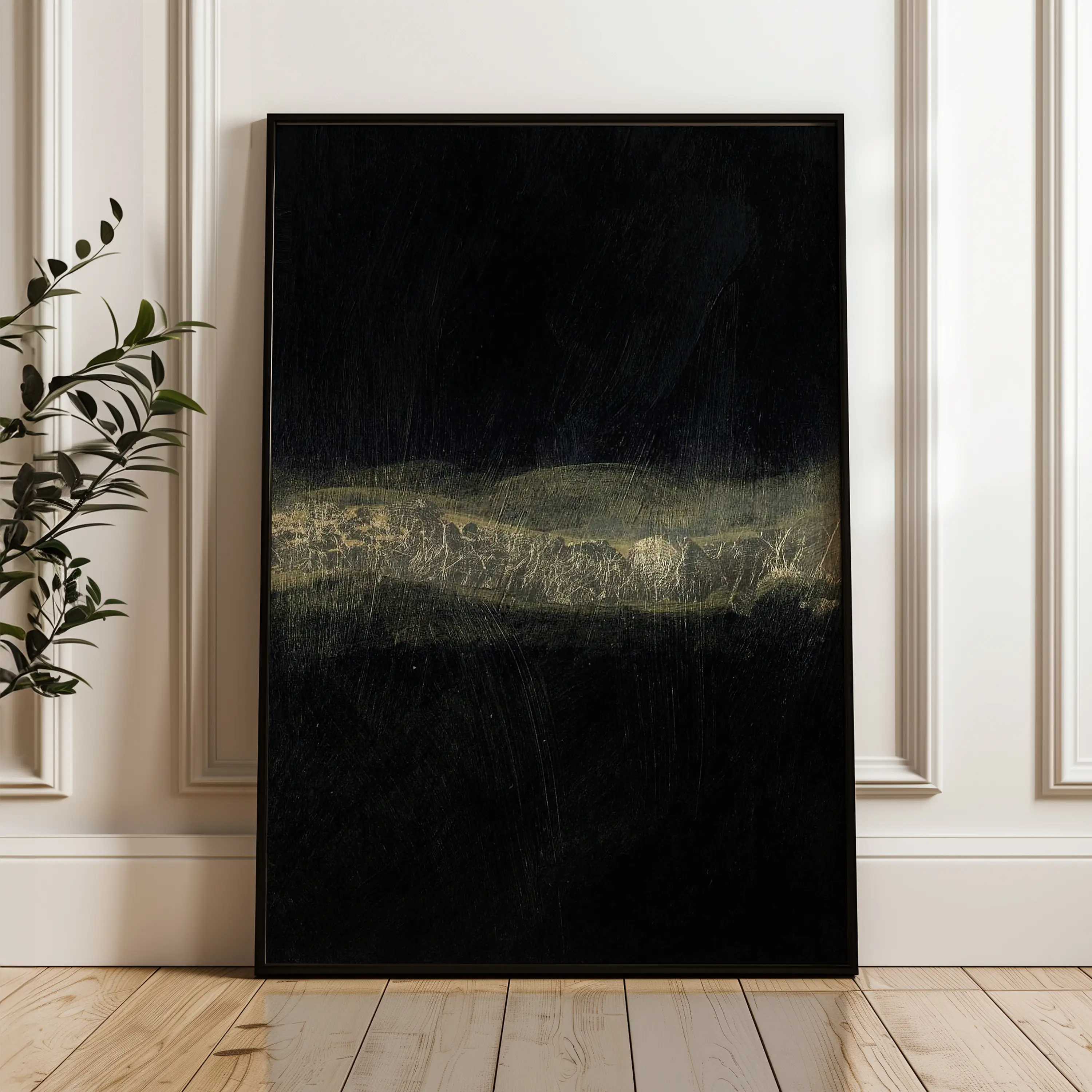 Abstract Canvas Wall Art WAD239-A 90 x 60 cm / Stretched on hidden frame