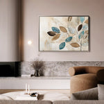 Floral Canvas Wall Art WAD239-F 90 x 60 cm / Stretched on hidden frame