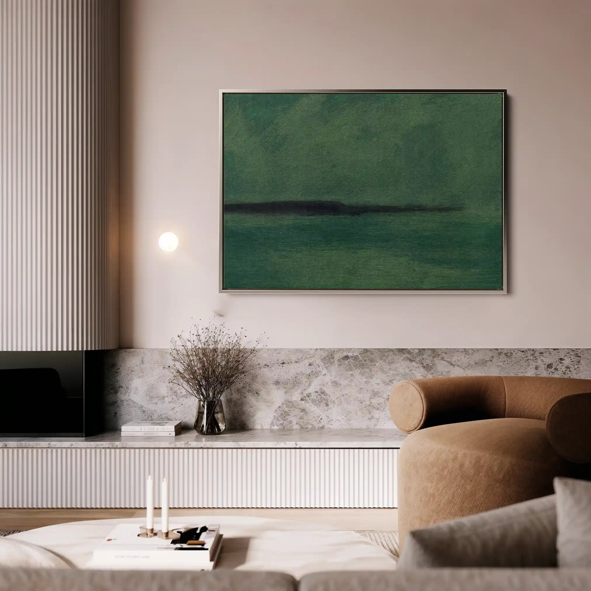 Abstract Canvas Wall Art WAD240-A 90 x 60 cm / Stretched on hidden frame