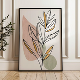 Boho 240 Canvas Art 90 x 60 cm / Stretched on hidden frame