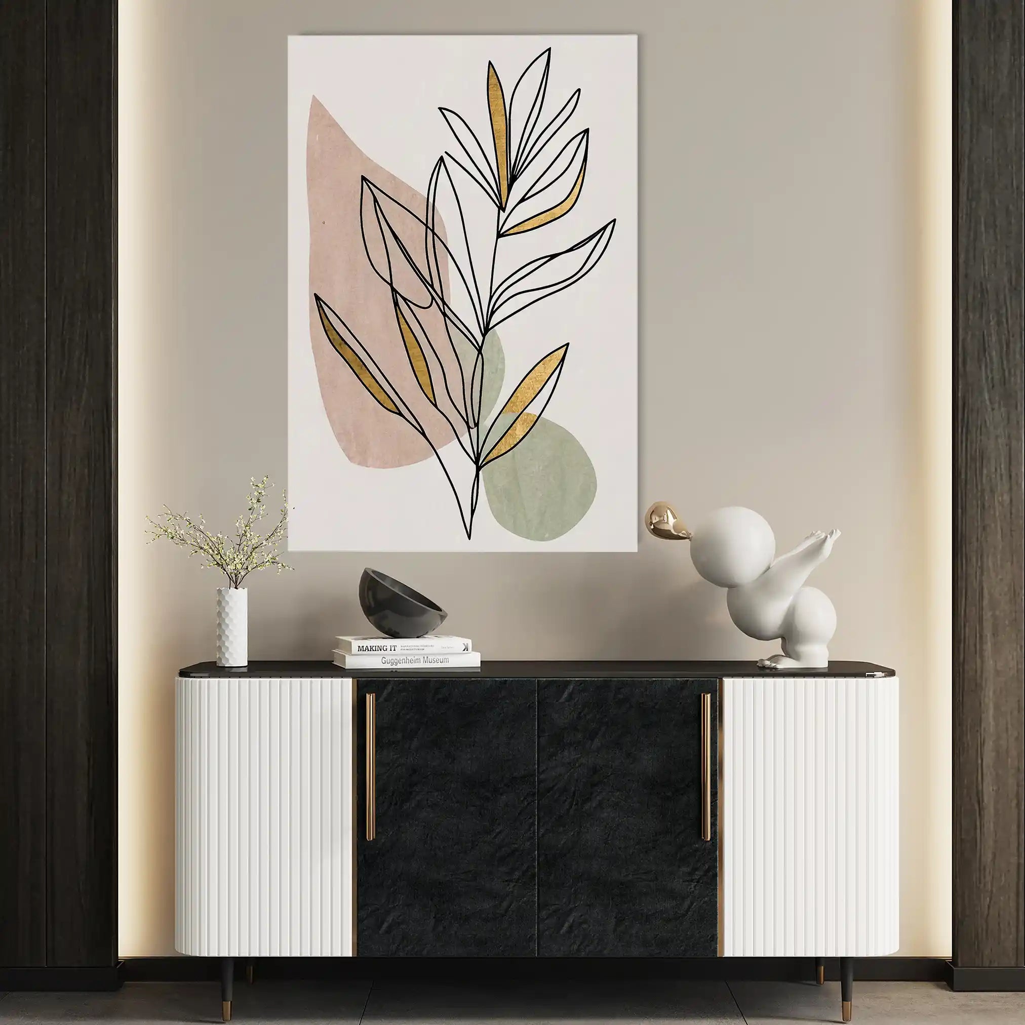 Boho 240 Canvas Art 90 x 60 cm / Stretched on hidden frame