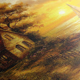 Landscape 240 Canvas Art 90 x 60 cm / Stretched on hidden frame