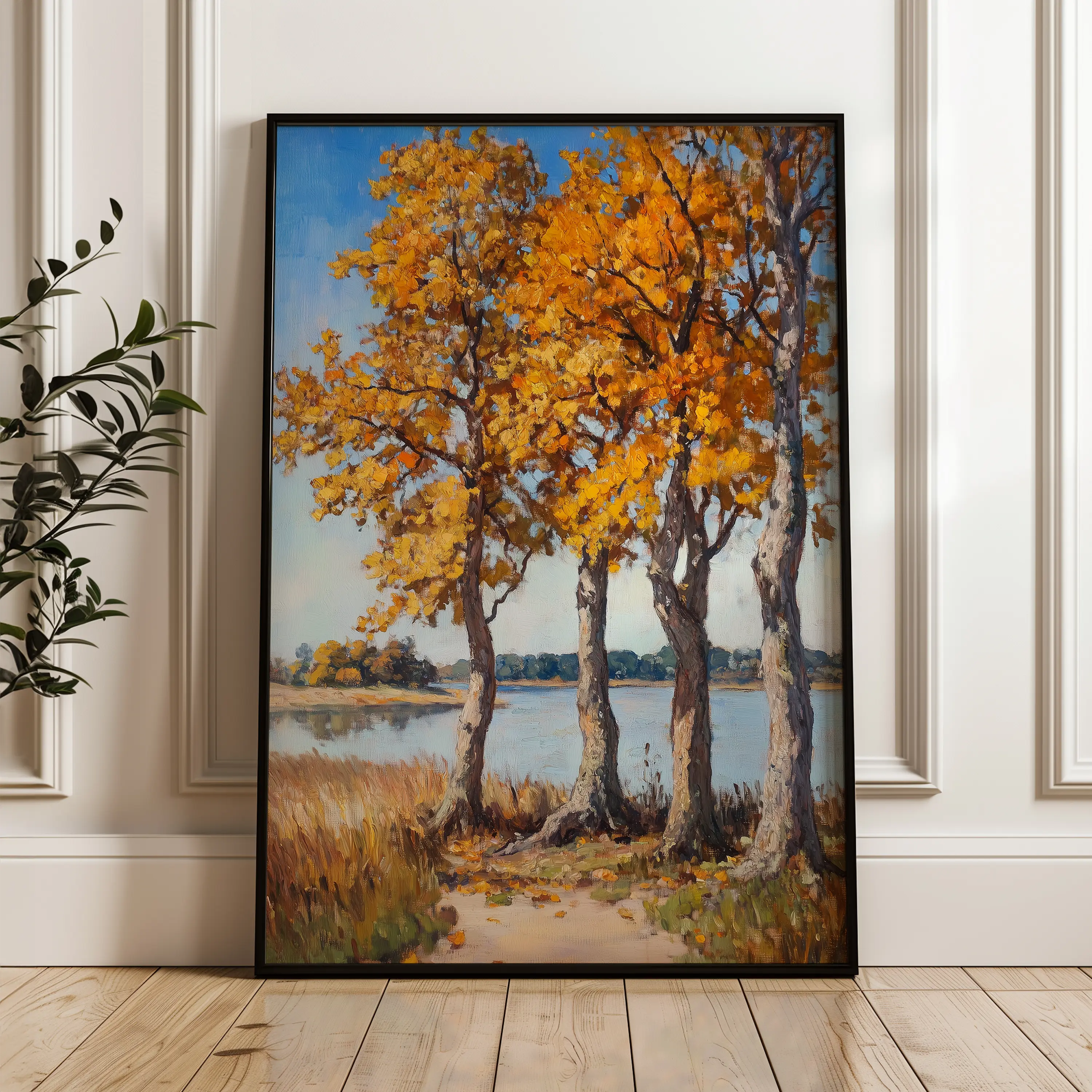 Landscape Canvas Wall Art WAD241-L 90 x 60 cm / Stretched on hidden frame