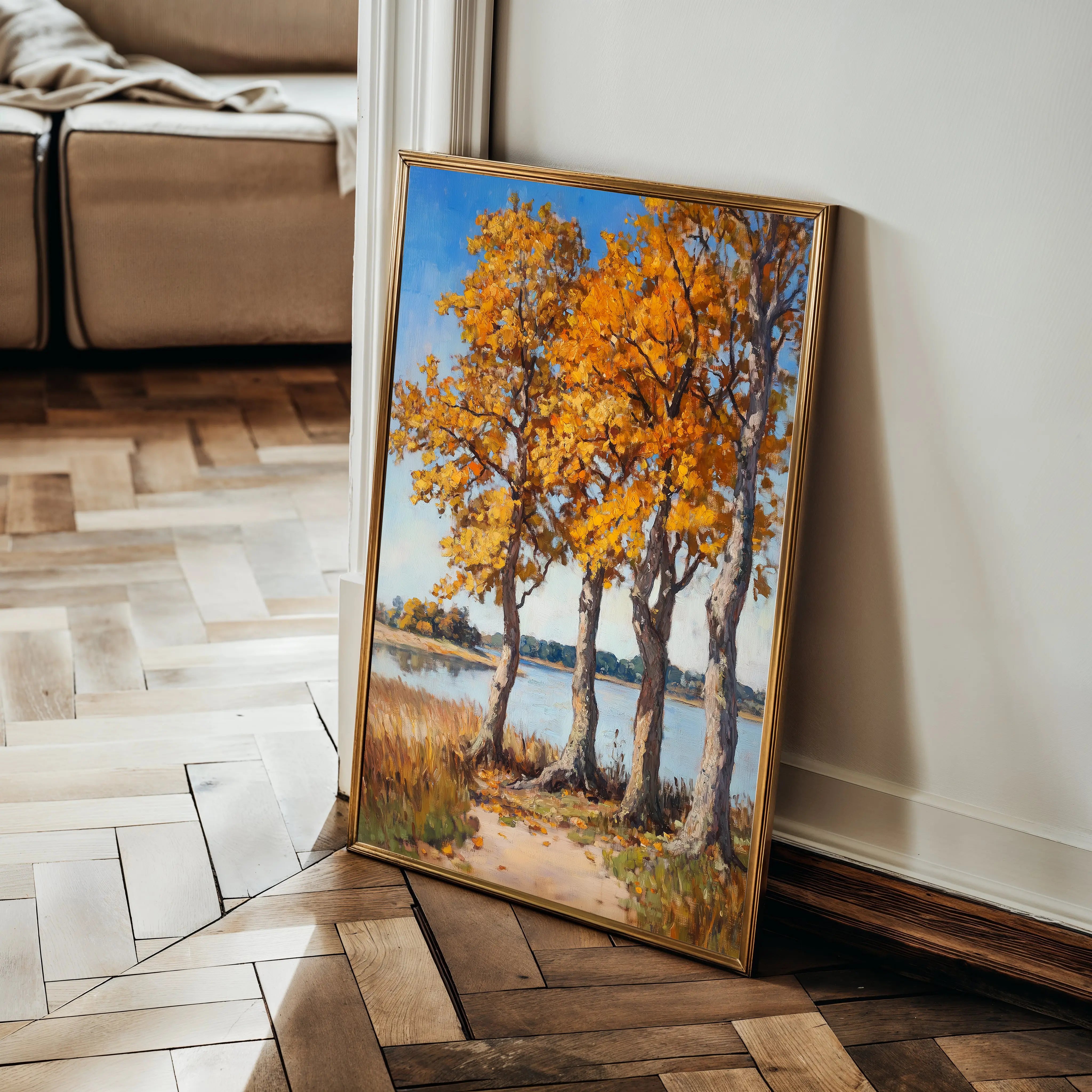 Landscape Canvas Wall Art WAD241-L 90 x 60 cm / Stretched on hidden frame