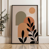 Boho 242 Canvas Art 90 x 60 cm / Stretched on hidden frame