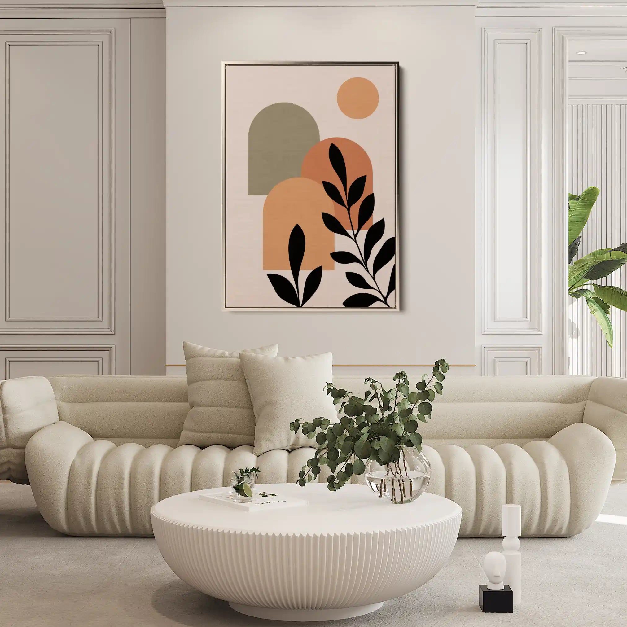 Boho 242 Canvas Art 90 x 60 cm / Stretched on hidden frame