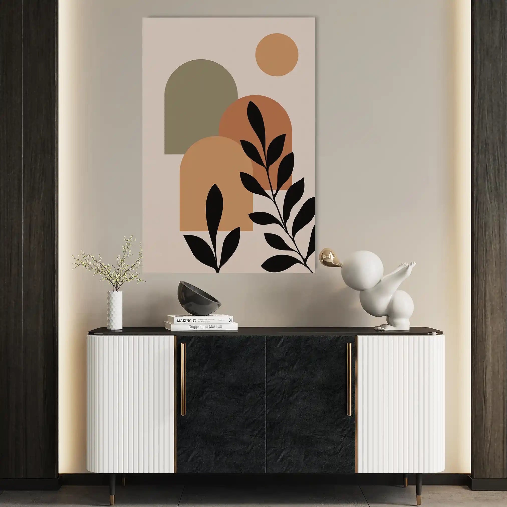 Boho 242 Canvas Art 90 x 60 cm / Stretched on hidden frame