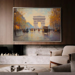 Landscape 242 Canvas Art 90 x 60 cm / Stretched on hidden frame