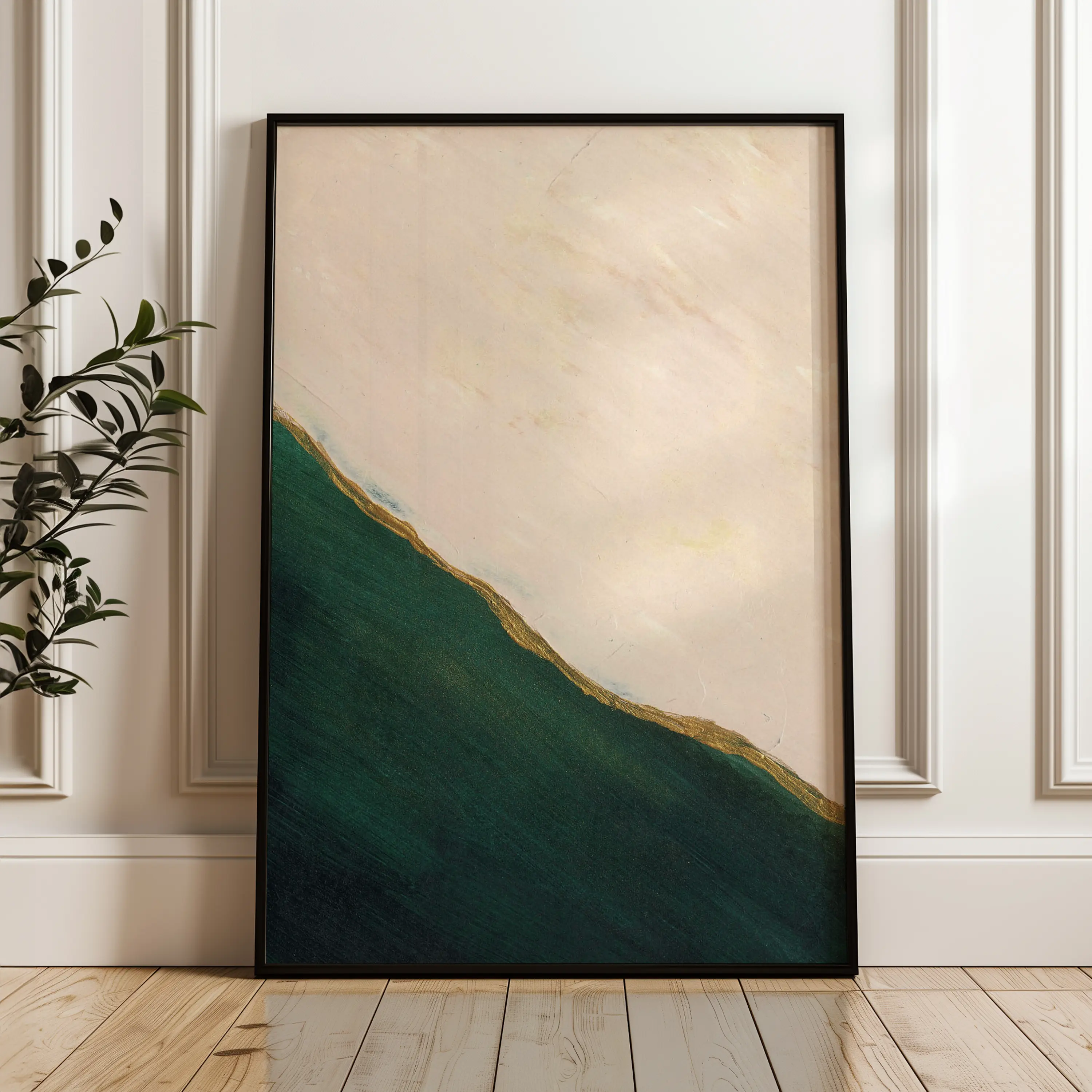 Abstract Canvas Wall Art WAD243-A 90 x 60 cm / Stretched on hidden frame