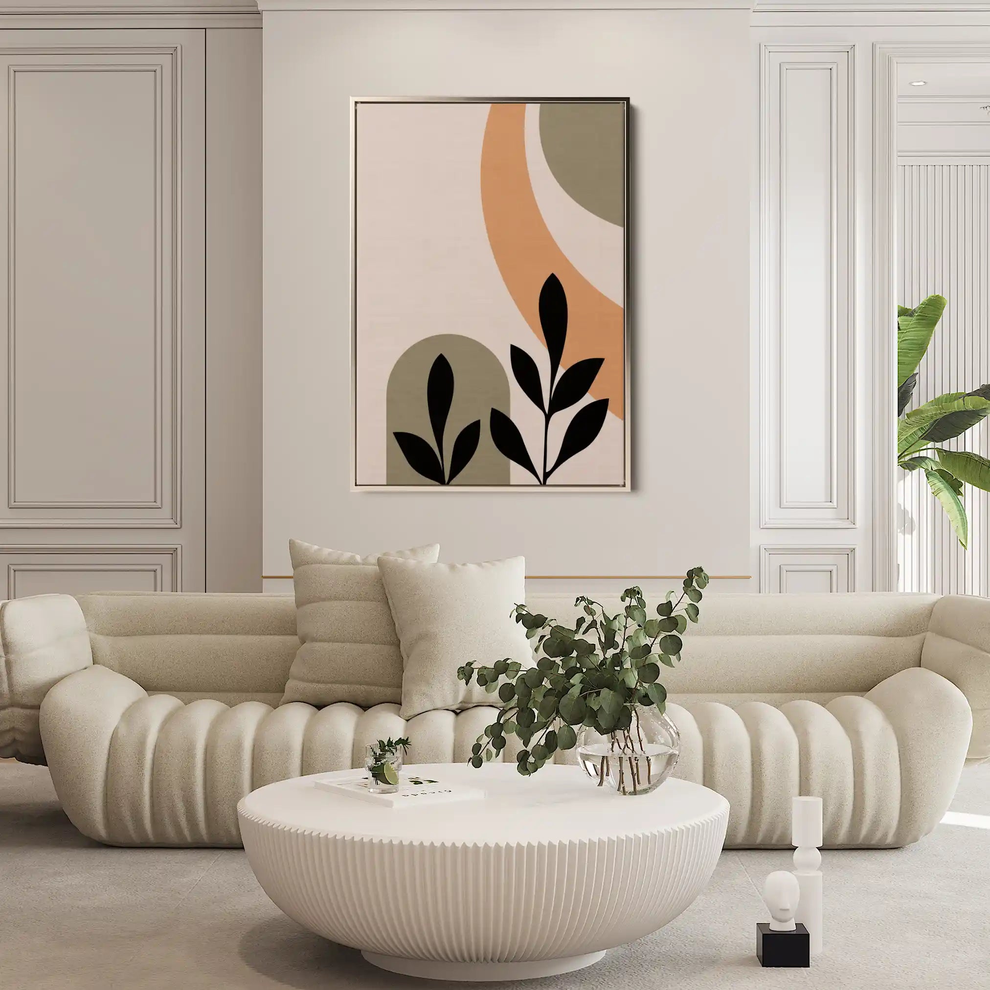 Boho 243 Canvas Art 90 x 60 cm / Stretched on hidden frame