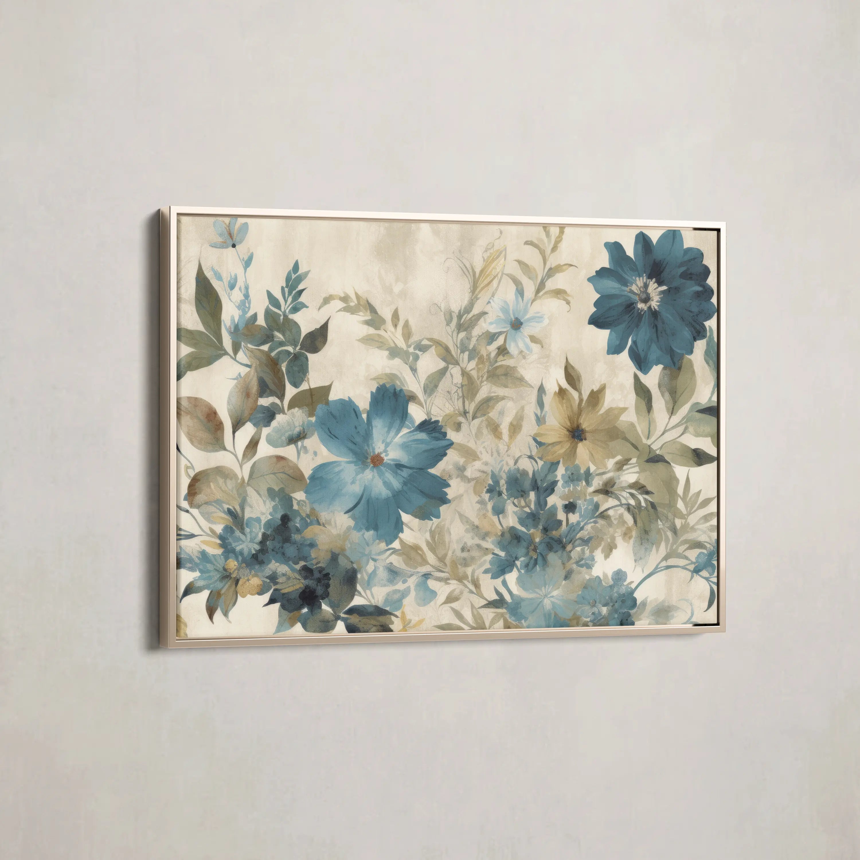 Floral Canvas Wall Art WAD243-F 90 x 60 cm / Stretched on hidden frame