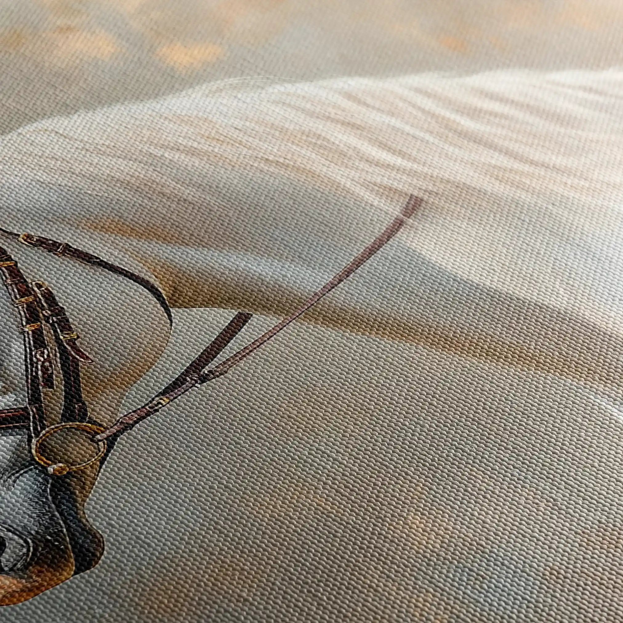 Horses 243 Canvas Art 90 x 60 cm / Stretched on hidden frame