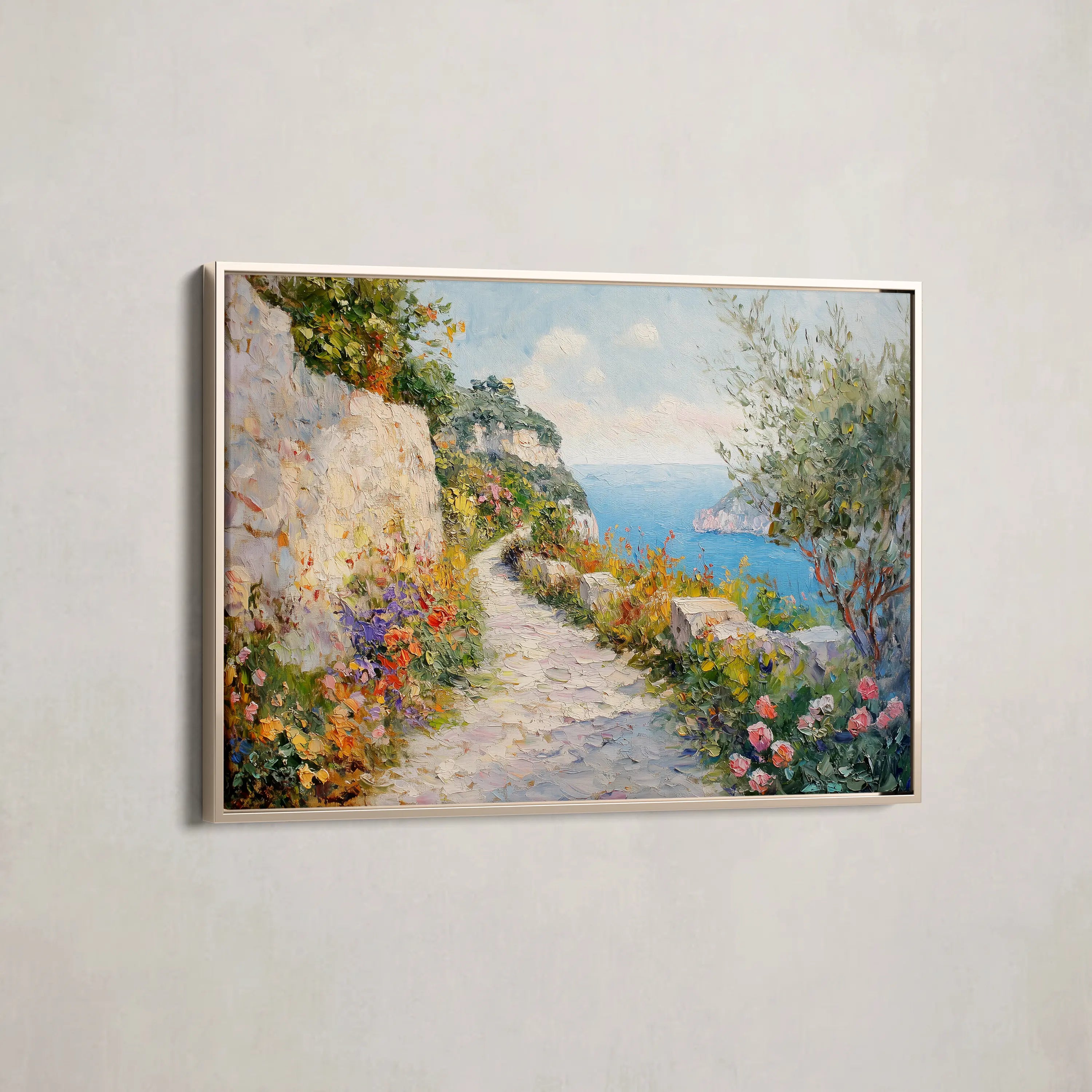 Landscape Canvas Wall Art WAD243-L 90 x 60 cm / Stretched on hidden frame