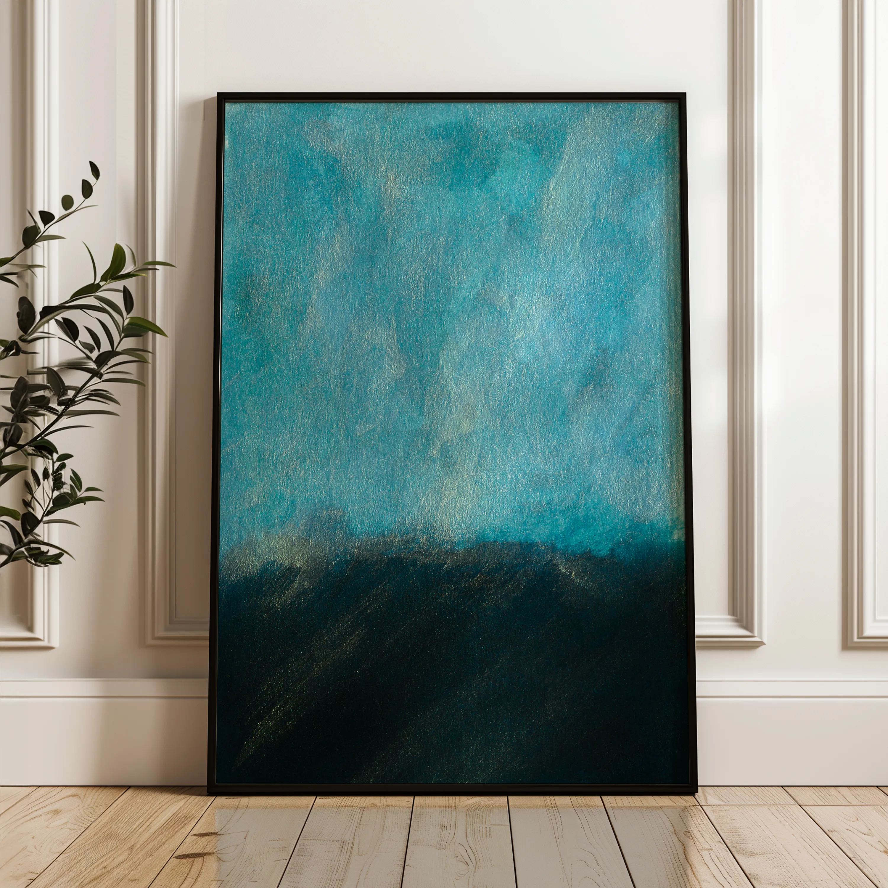 Abstract Canvas Wall Art WAD244-A 90 x 60 cm / Stretched on hidden frame