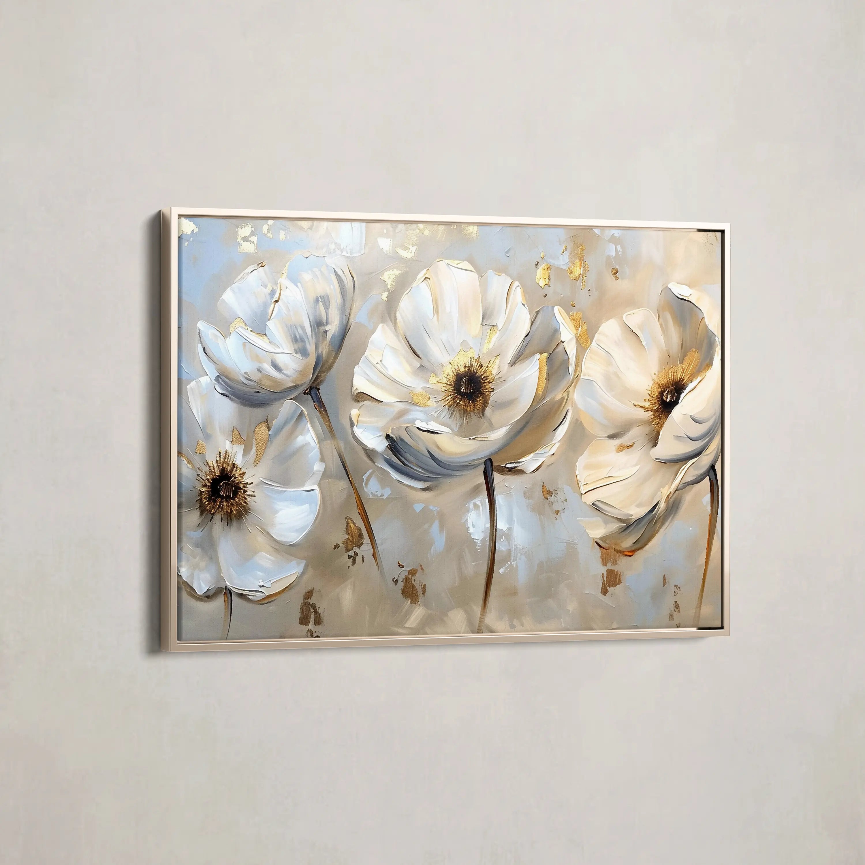 Floral Canvas Wall Art WAD244-F 90 x 60 cm / Stretched on hidden frame