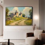 Landscape 244 Canvas Art 90 x 60 cm / Stretched on hidden frame