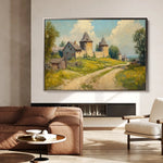Landscape 244 Canvas Art 90 x 60 cm / Stretched on hidden frame