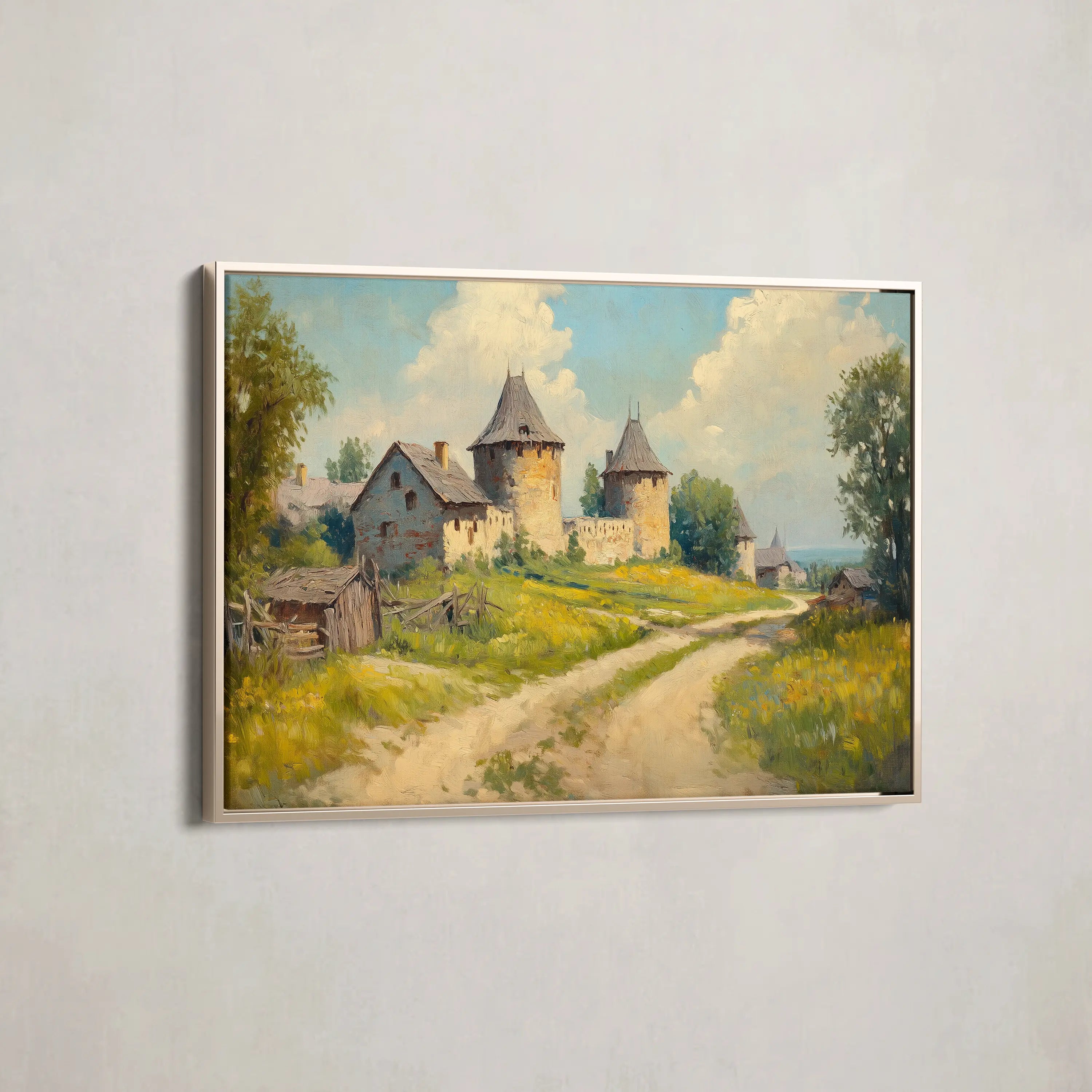 Landscape Canvas Wall Art WAD244-L 90 x 60 cm / Stretched on hidden frame