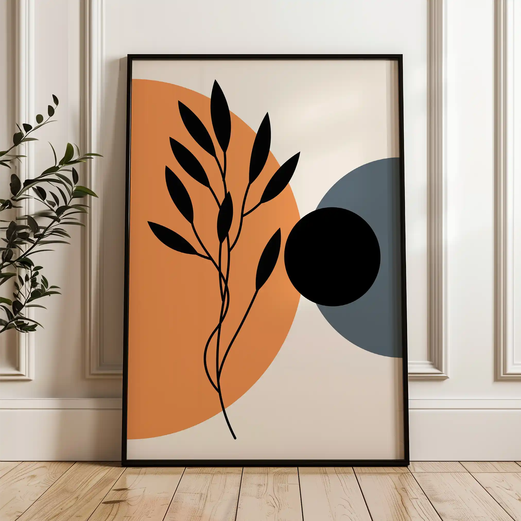 Boho 245 Canvas Art 90 x 60 cm / Stretched on hidden frame