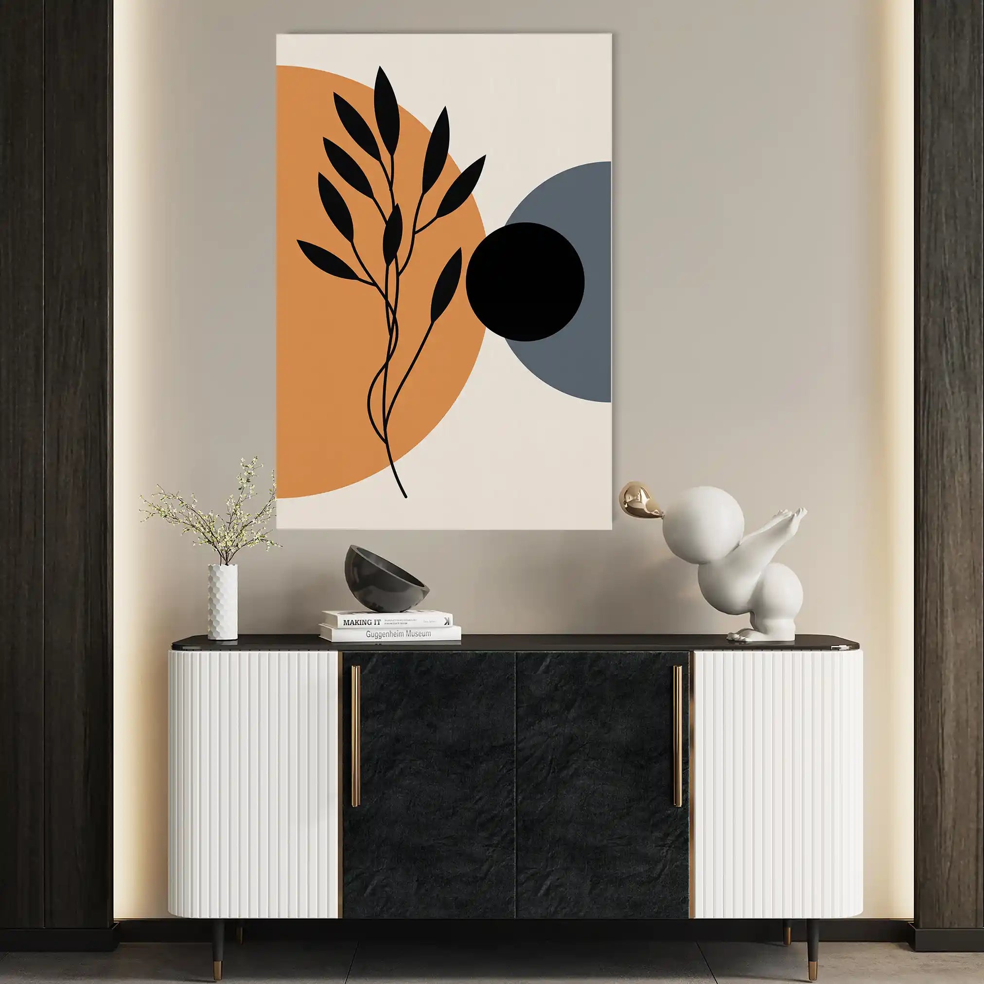 Boho 245 Canvas Art 90 x 60 cm / Stretched on hidden frame
