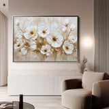 Floral Canvas Wall Art WAD245-F 90 x 60 cm / Stretched on hidden frame
