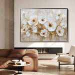 Floral Canvas Wall Art WAD245-F 90 x 60 cm / Stretched on hidden frame