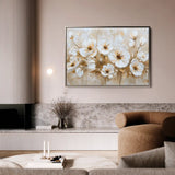 Floral Canvas Wall Art WAD245-F 90 x 60 cm / Stretched on hidden frame