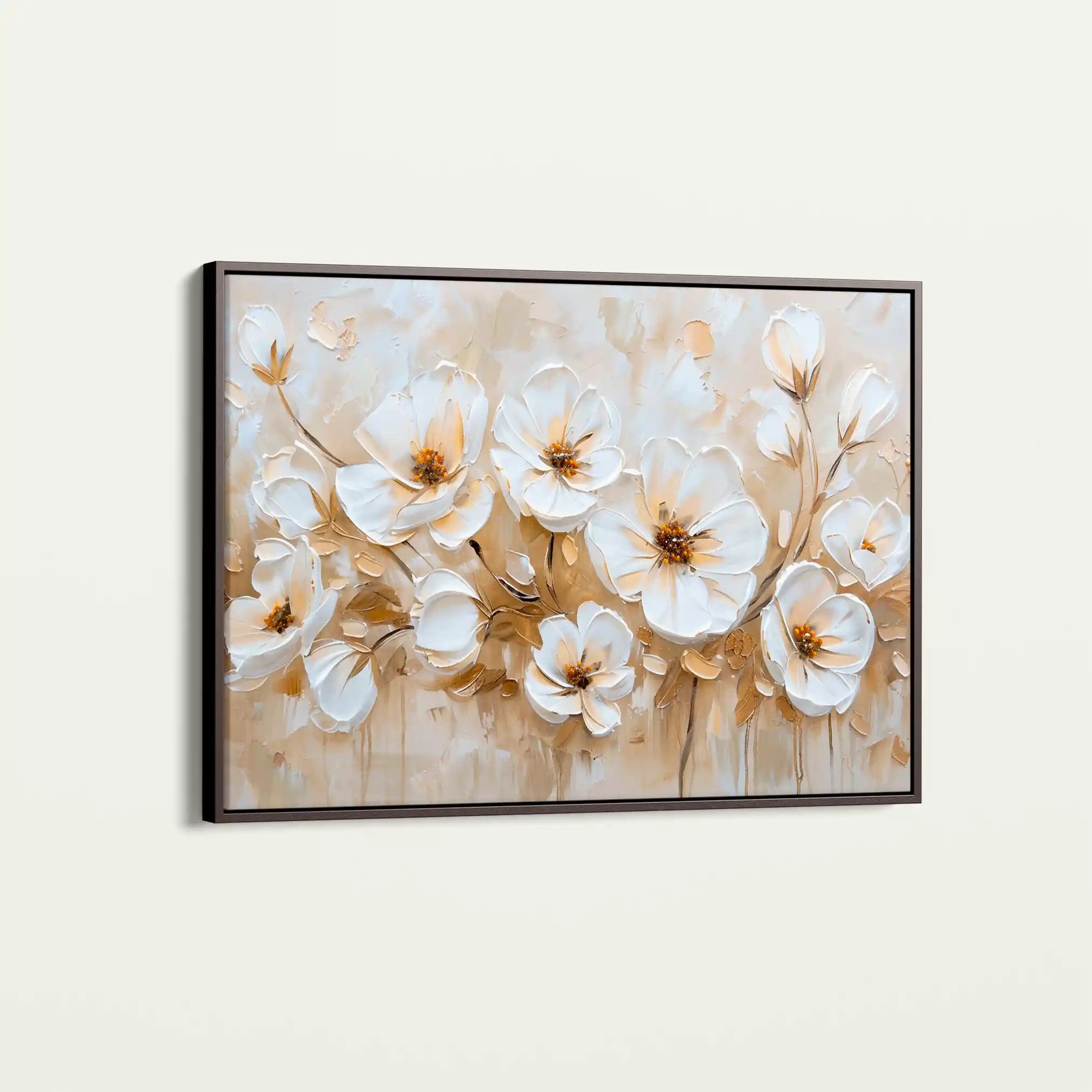Floral Canvas Wall Art WAD245-F 90 x 60 cm / Stretched on hidden frame