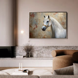 Horses 245 Canvas Art 90 x 60 cm / Stretched on hidden frame