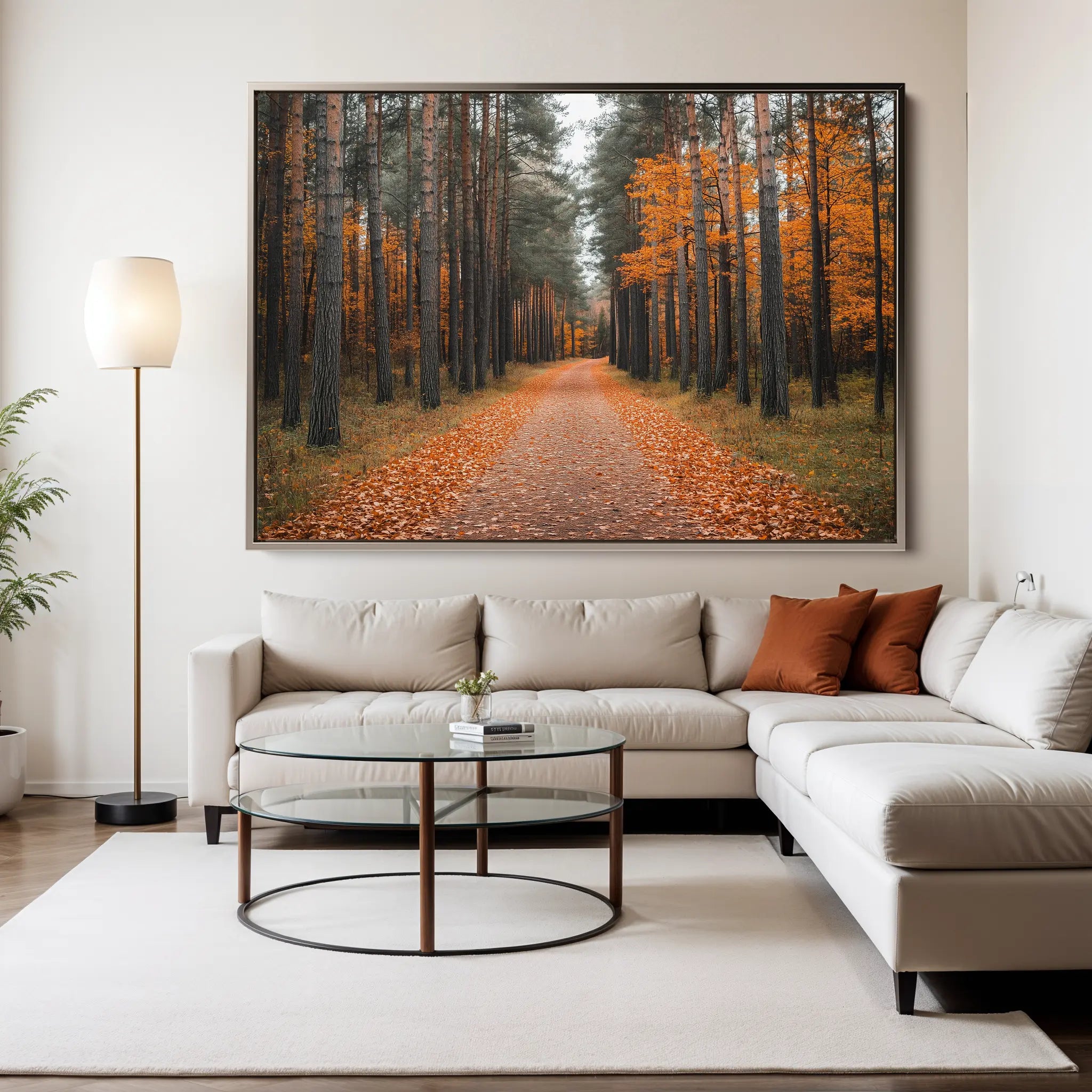 Landscape Canvas Wall Art WAD245-L 90 x 60 cm / Stretched on hidden frame