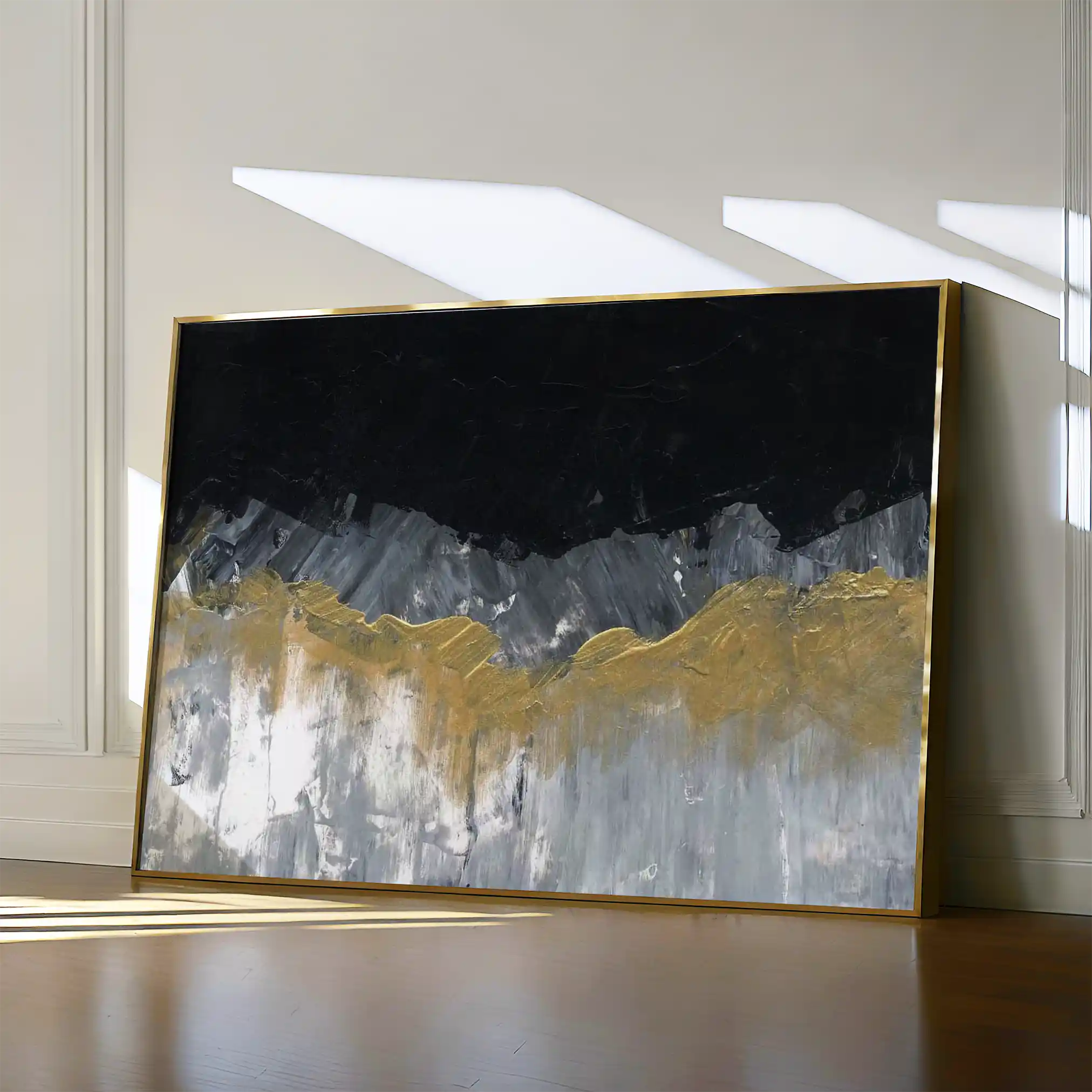 Abstract 246 Canvas Art 60 x 40 cm / Stretched on hidden frame