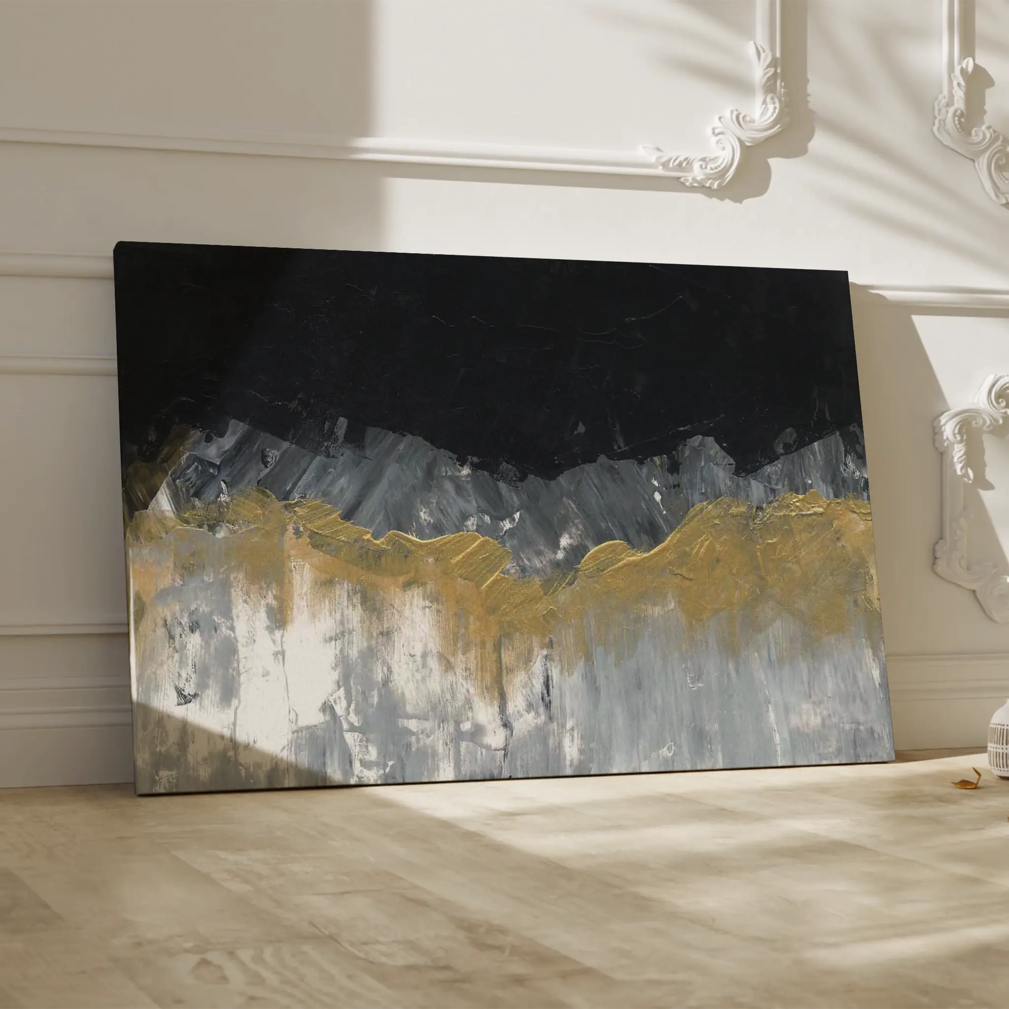 Abstract Canvas Wall Art WAD246-A 90 x 60 cm / Stretched on hidden frame