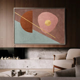 Boho 246 Canvas Art 90 x 60 cm / Stretched on hidden frame