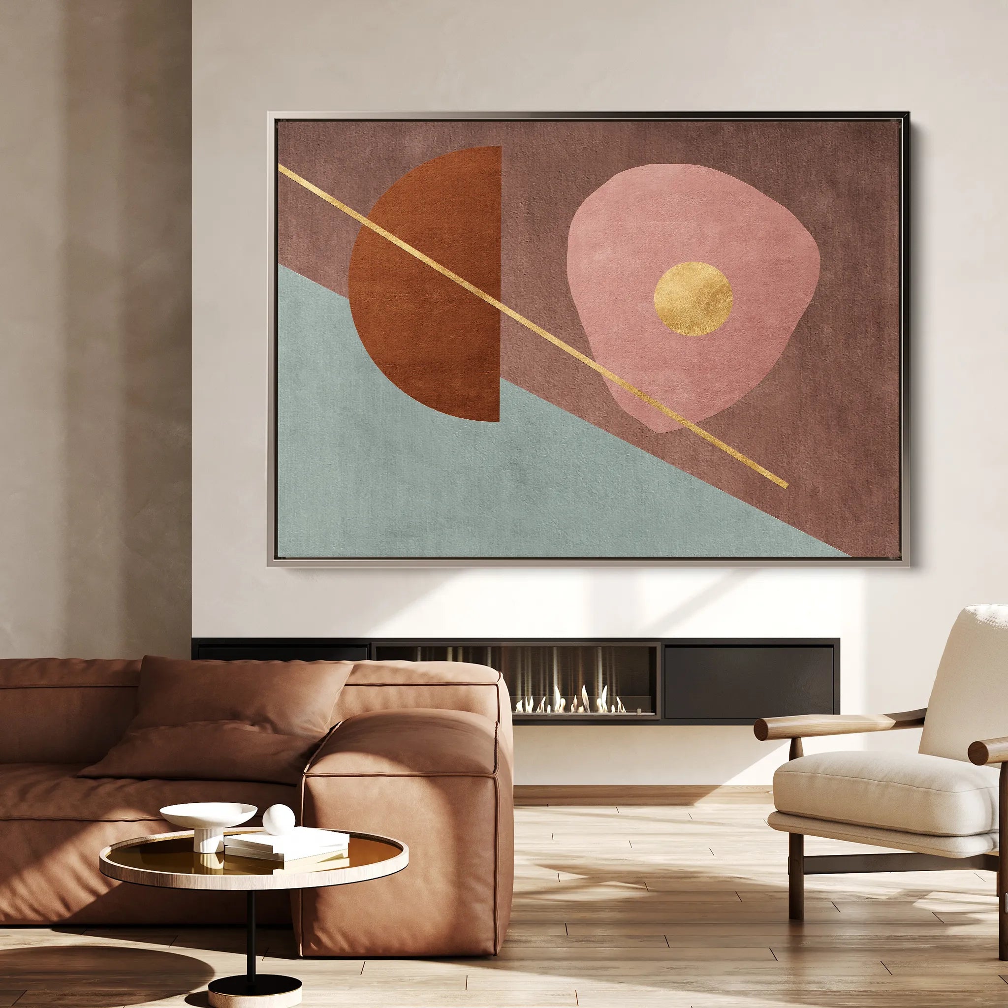 Boho Canvas Wall Art WAD246-BH 90 x 60 cm / Stretched on hidden frame