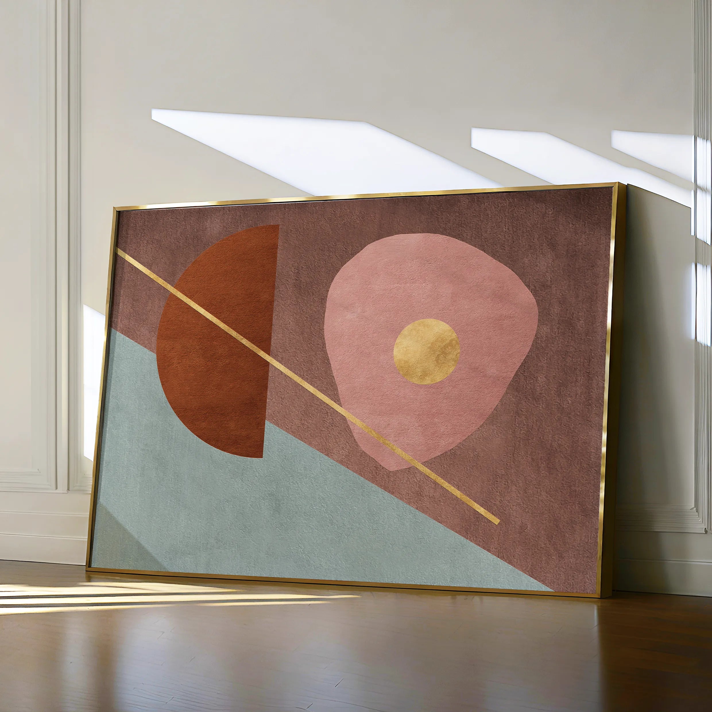 Boho Canvas Wall Art WAD246-BH 90 x 60 cm / Stretched on hidden frame