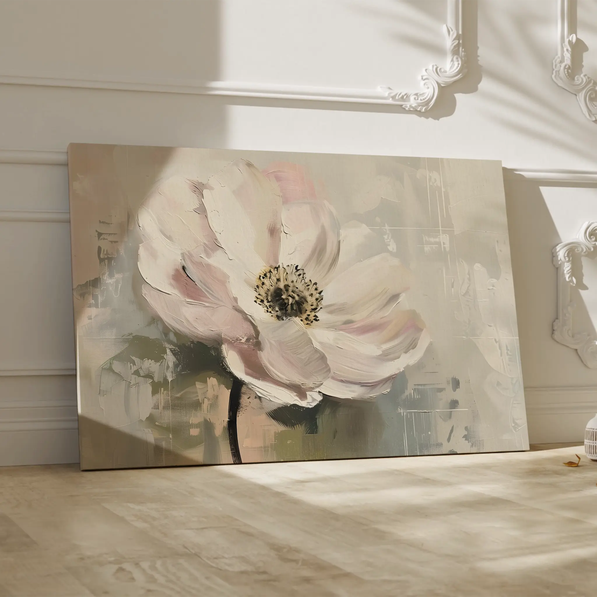 Floral Canvas Wall Art WAD247-F 90 x 60 cm / Stretched on hidden frame