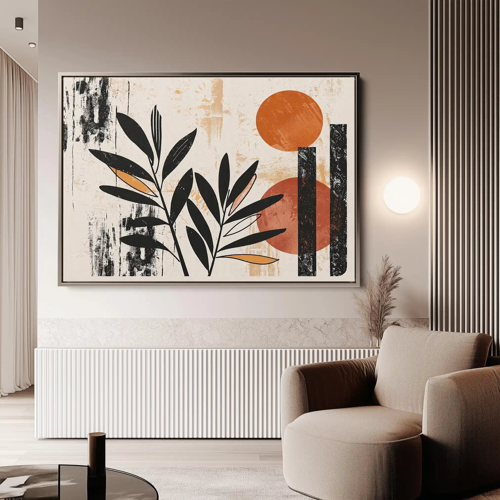 Boho 248 Canvas Art 90 x 60 cm / Stretched on hidden frame
