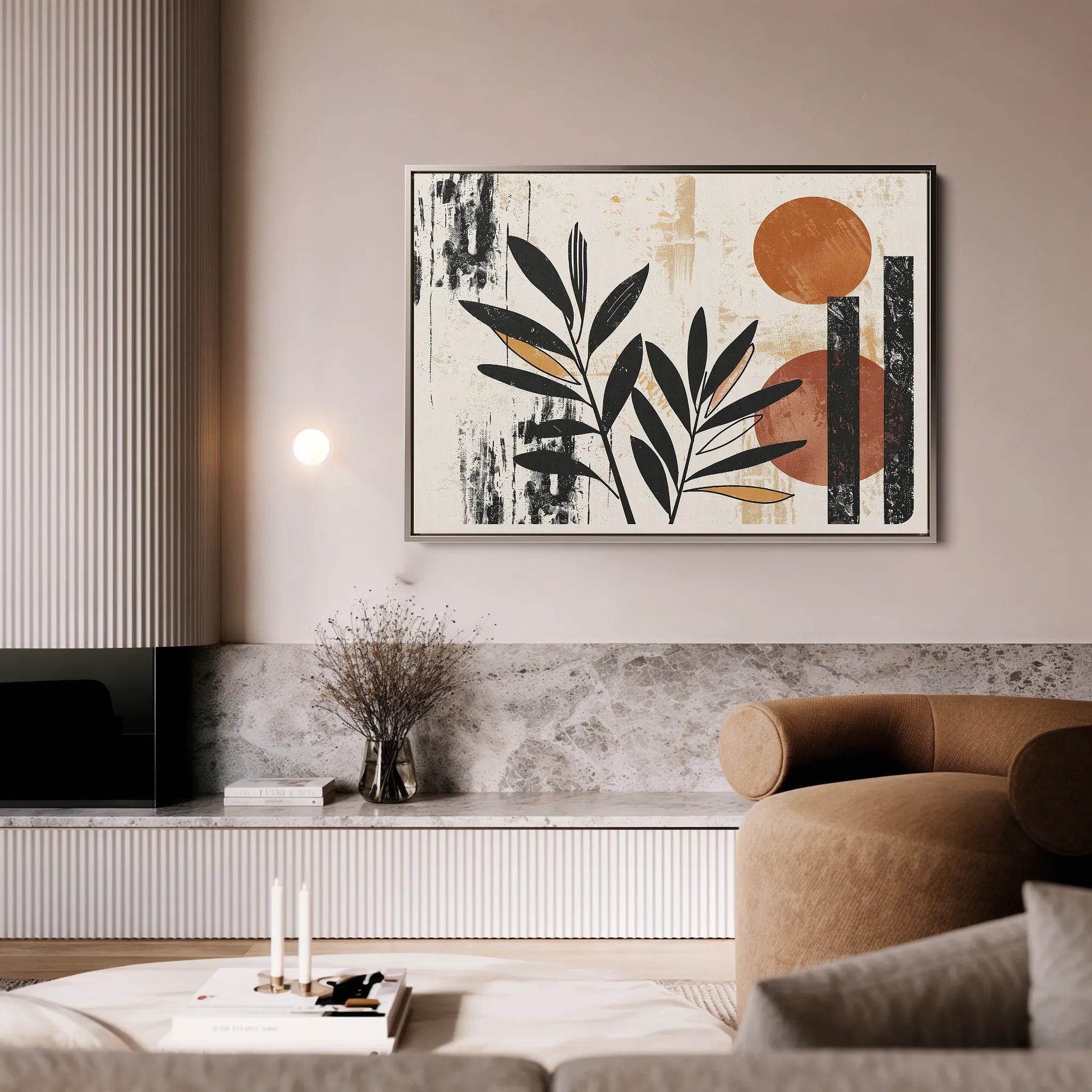 Boho Canvas Wall Art WAD248-BH 90 x 60 cm / Stretched on hidden frame