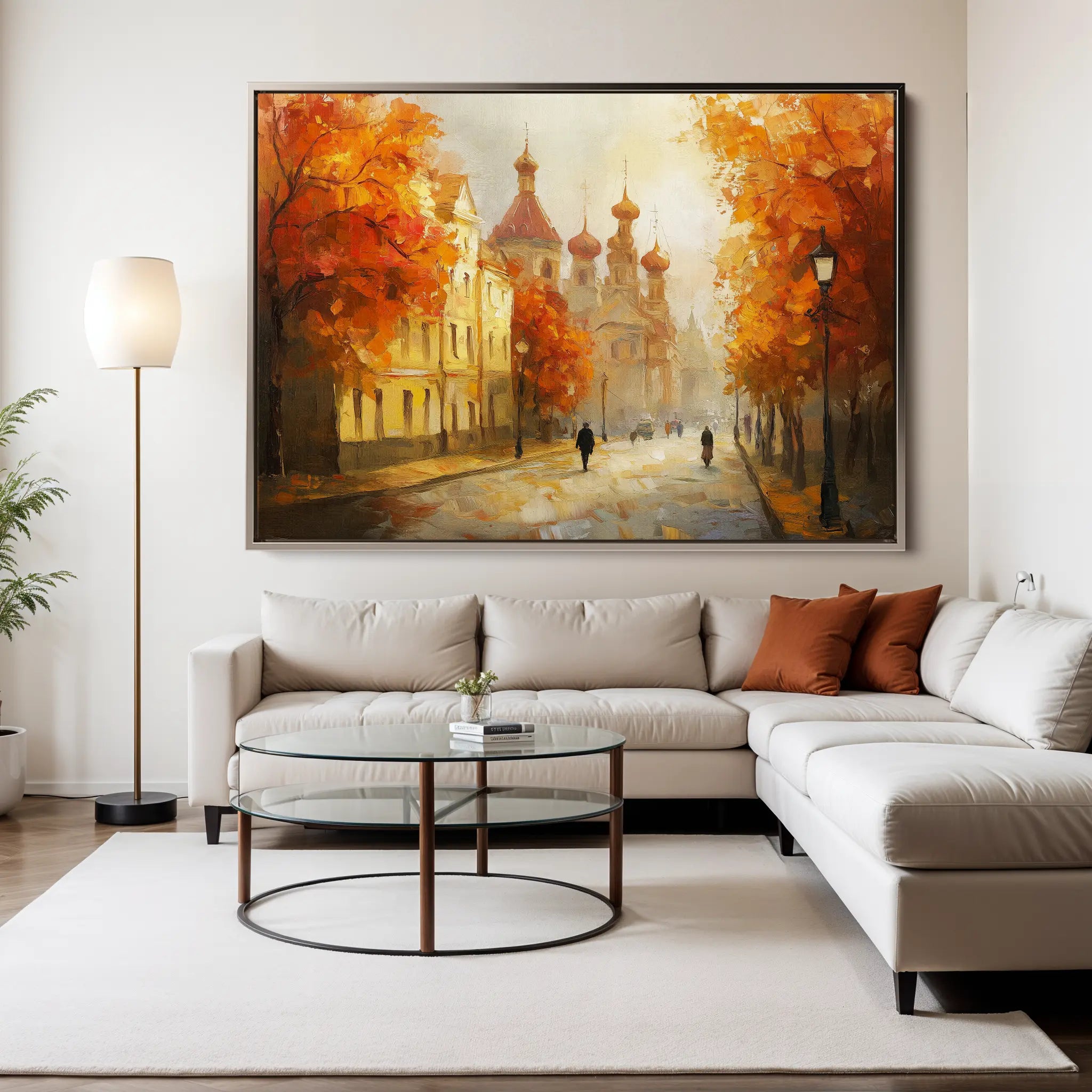 Landscape Canvas Wall Art WAD248-L 90 x 60 cm / Stretched on hidden frame