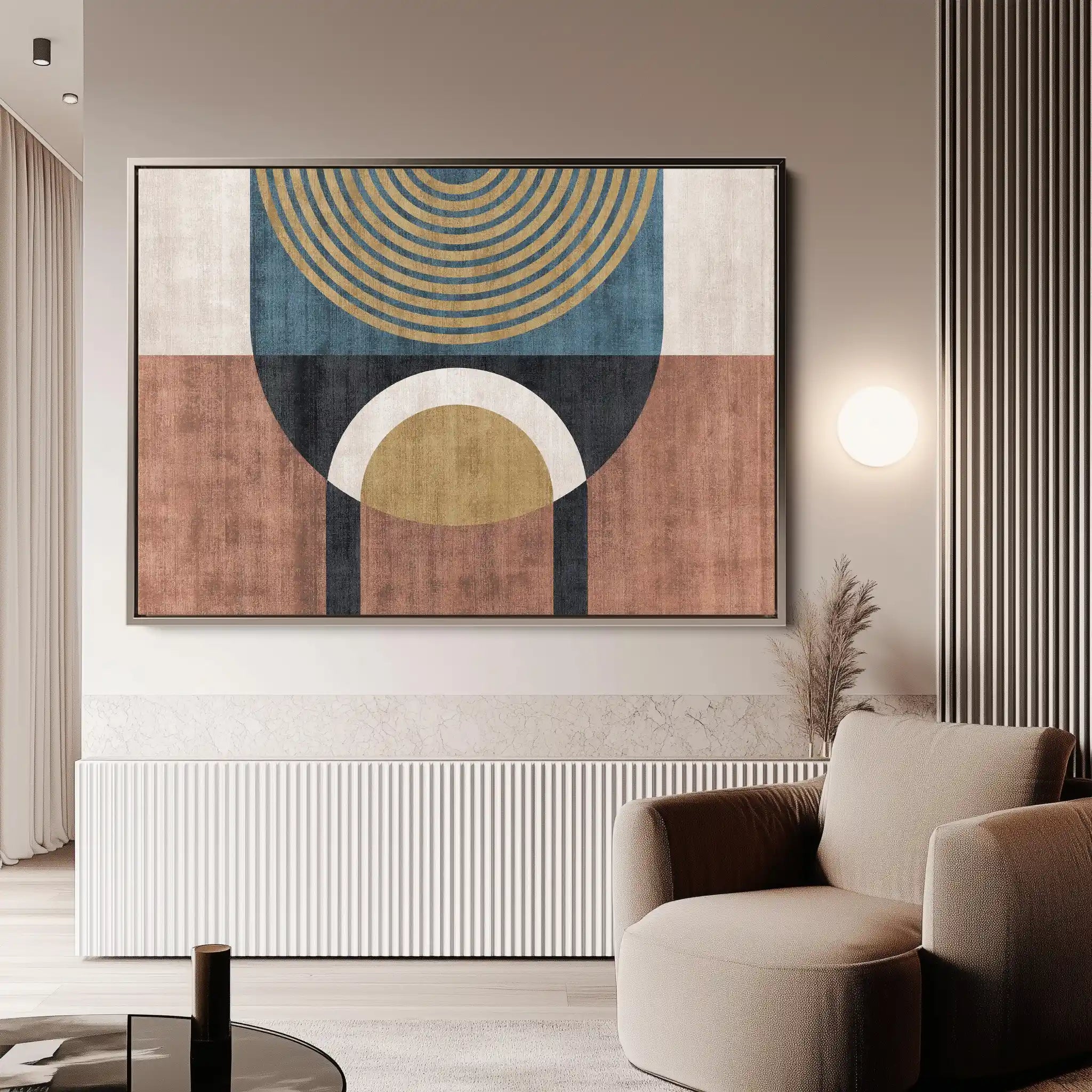 Boho 249 Canvas Art 90 x 60 cm / Stretched on hidden frame
