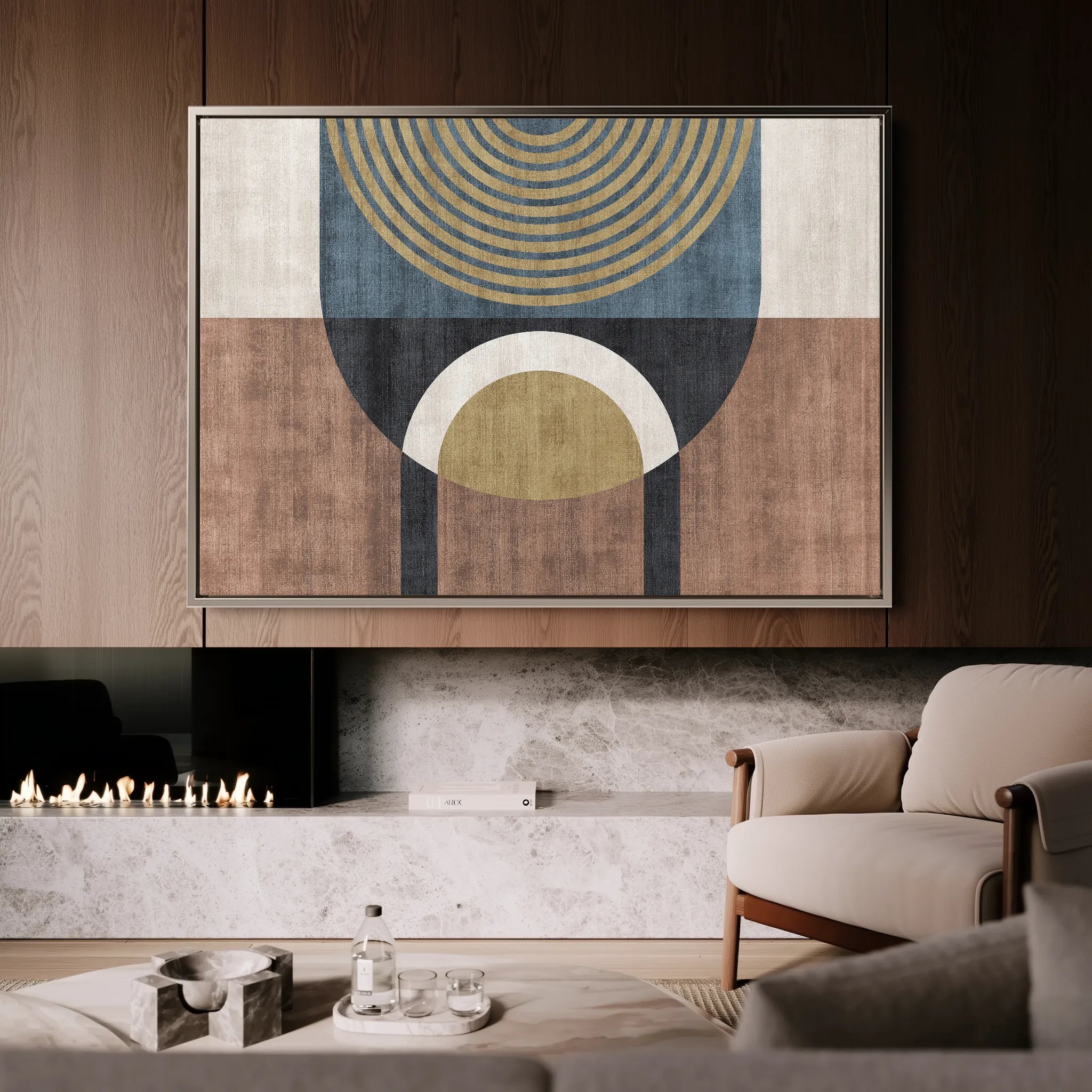 Boho Canvas Wall Art WAD249-BH 90 x 60 cm / Stretched on hidden frame