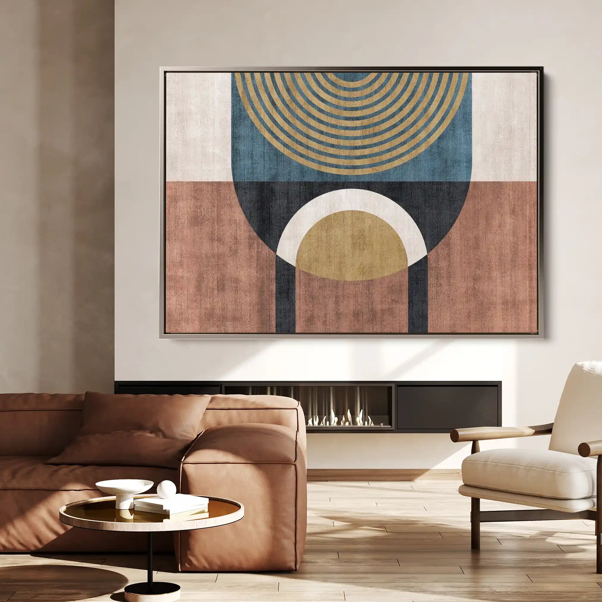 Boho 249 Canvas Art 90 x 60 cm / Stretched on hidden frame